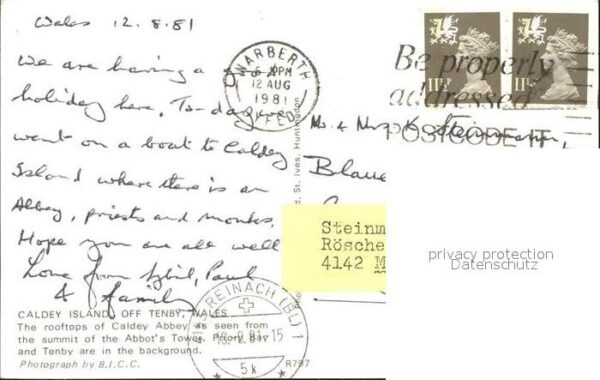 Tenby Caldey Island Abbey – Bild 2