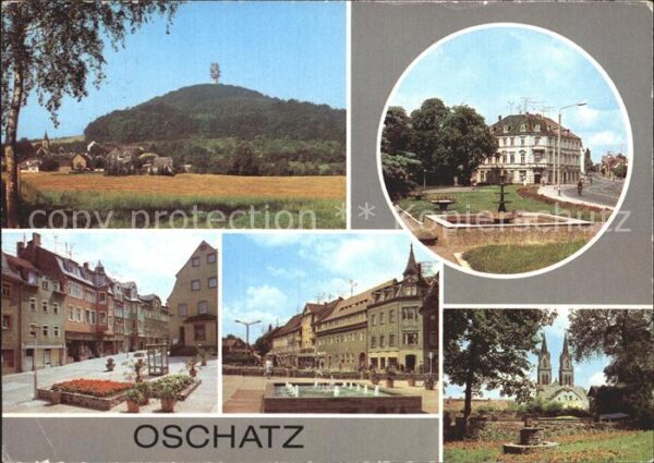 Oschatz Leipziger Platz Sporerstrasse Ernst-Thä