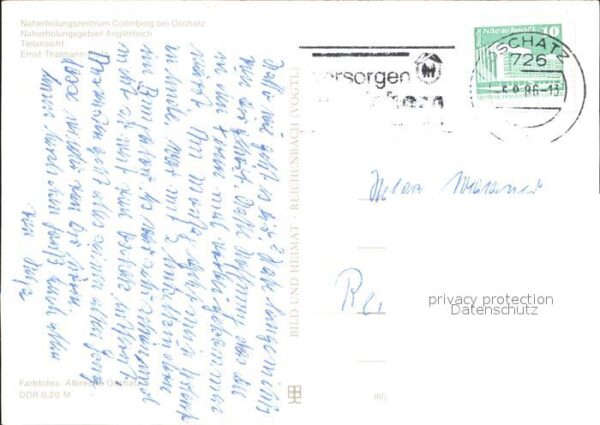 Oschatz Collmberg Anglerteich Ernst-Thälmann-Pl – Bild 2