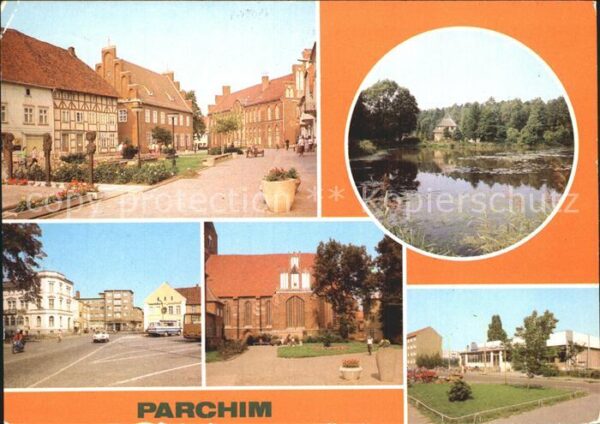 Parchim Mecklenburg-Vorpommern Wilhelm-Pieck-Platz Kinderkurheim Marko