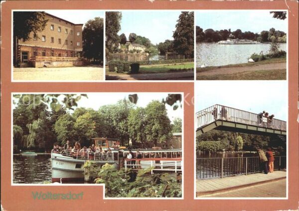 Woltersdorf Erkner Schulungsheim Kalksee Schiffsanlegestel