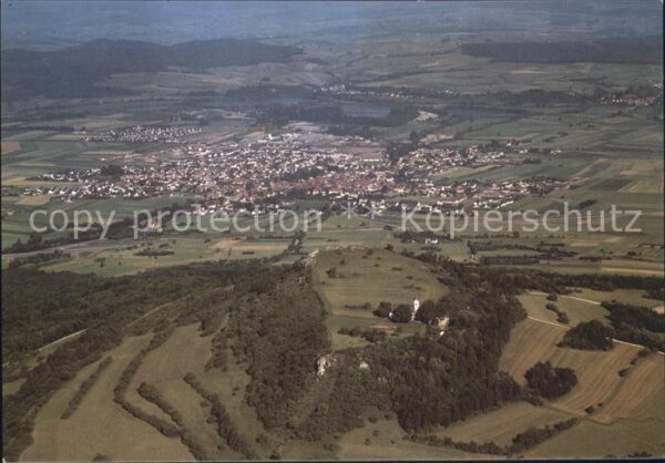 Staffelberg Fliegeraufnahme Staffelstein Wallfahrts