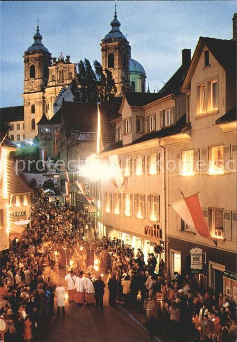 Weingarten Ravensburg Lichterprozession