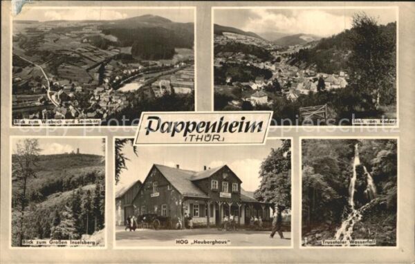 Pappenheim Thueringen Wiebach Seimberg Röder Gr Inselsberg HO