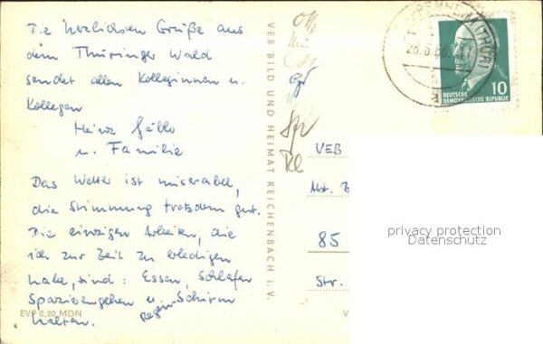 Pappenheim Thueringen Wiebach Seimberg Röder Gr Inselsberg HO – Bild 2