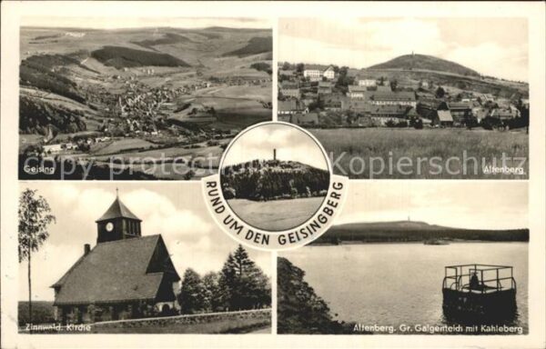 Geising Erzgebirge Total Altenberg Zinnwald Kirche Gr Galg