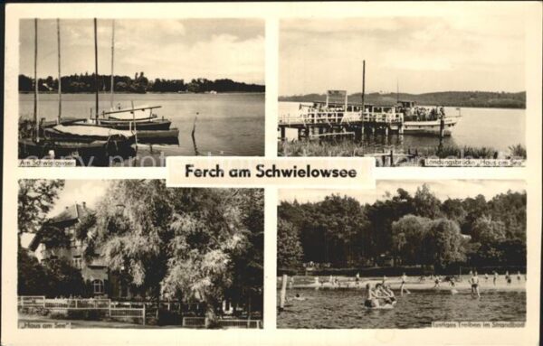 Ferch Am Schwielowsee Landungsbrücke Haus am