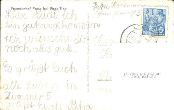 Pirna Fremdenhof Posta Elbepartie – Bild 2