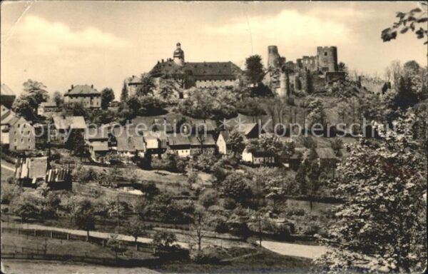 Frauenstein Sachsen Schloss Ruine