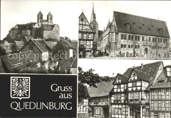Quedlinburg Schloss Rathaus Klopstockhaus