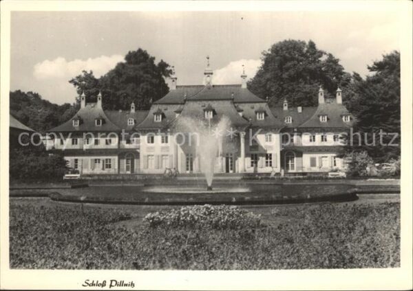 Pillnitz Schloss Pillnitz Fontäne