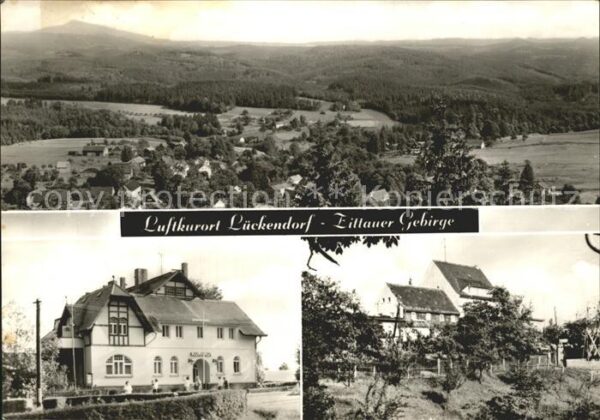 Lueckendorf Blick von der Brandhöhe HOG Kurhaus Gas