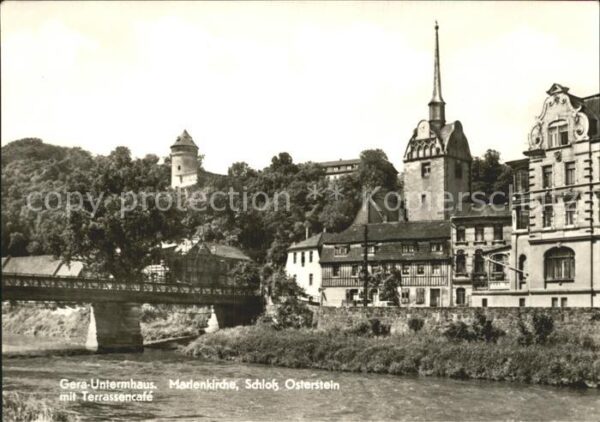 Untermhaus Gera Marienkirche Schloss Osterstein Terrass