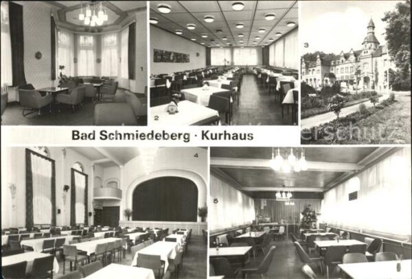 Bad Schmiedeberg Dübener Heide Kurhaus Leninzimmer Speis
