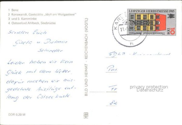 Usedom Benz Korswandt Gaststätte Idyll am Wolg – Bild 2