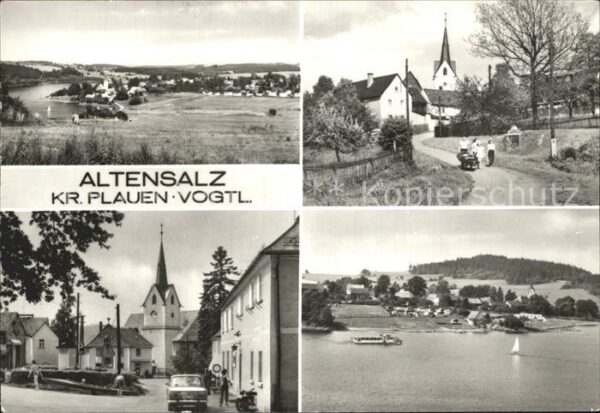 Altensalz Panorama Ortsansicht See