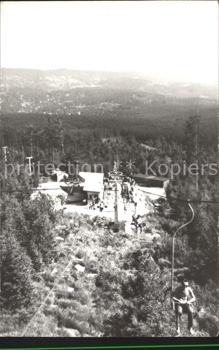 Krkonose Stacja przesiadkoya wyciagu krzeselkowe