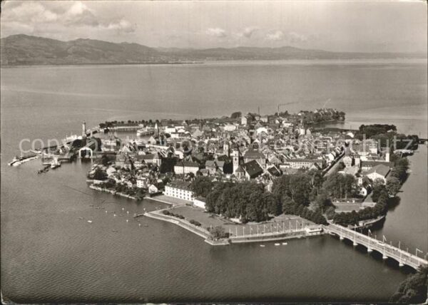 Lindau Bodensee Fliegeraufnahme