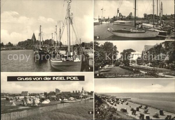 Insel Poel Kirchdorf Hafen Timmendorf Zeltplatz un