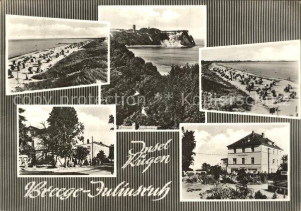 Breege Ruegen Strand Kap Arkona FDGB Erholungsheim Ku