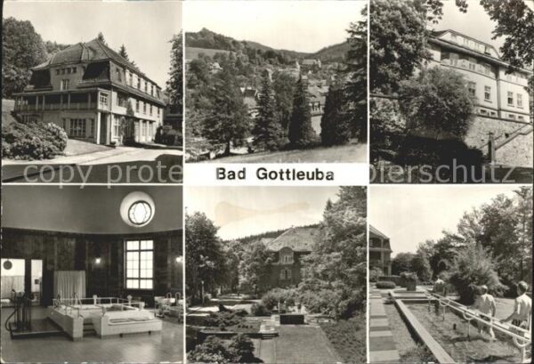 Bad Gottleuba-Berggiesshuebel Klinik Sanatorium Stationen 6 und 8 Kur