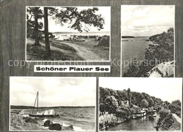 Plauer See Camping Seeblick Küste Kanal