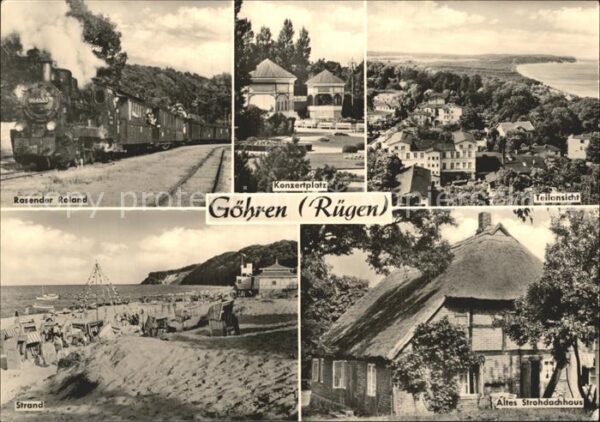 Goehren Ruegen Rasender Roland Konzertplatz Teilansich