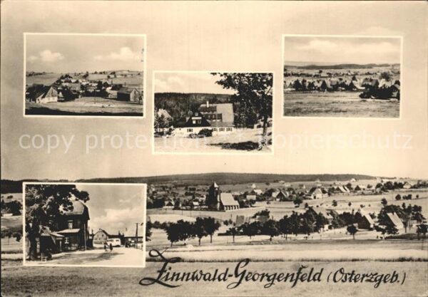 Zinnwald-Georgenfeld Panorama Teilansichten