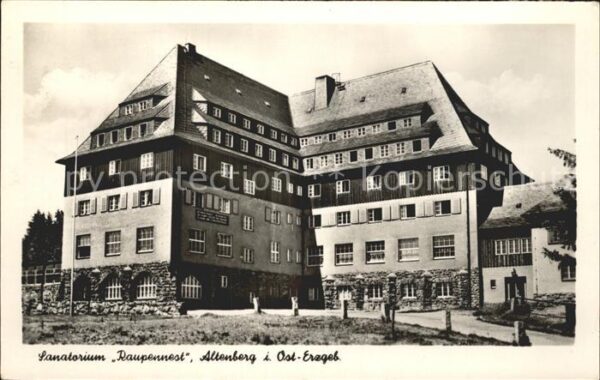 Altenberg Erzgebirge Sanatorium Raupennest