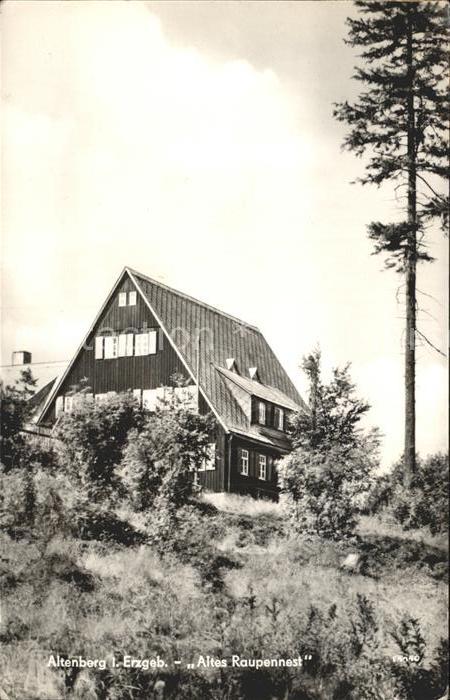 Altenberg Erzgebirge Altes Raupennest