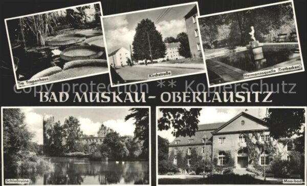Bad Muskau Oberlausitz Tropenhaus Kirchstrasse Hermannsquelle