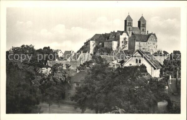 Quedlinburg Schloss und Dom 1000jährige Stadt