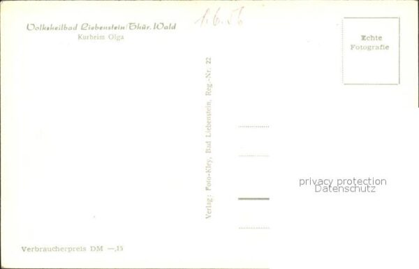 Bad Liebenstein Kurheim Olga – Bild 2