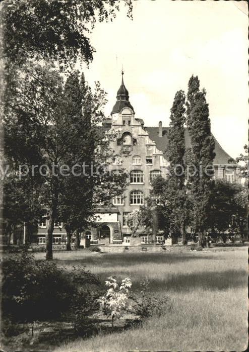 Riesa Sachsen Friedrich Ebert Platz August Bebel Schu