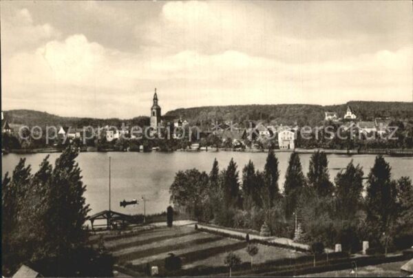 Bad Buckow Maerkische Schweiz Blick von der Ferdinandshöhe Scharmütze