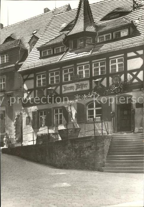 Meissen Elbe Sachsen Weinrestaurant Vincenz Richter ehem. Tu