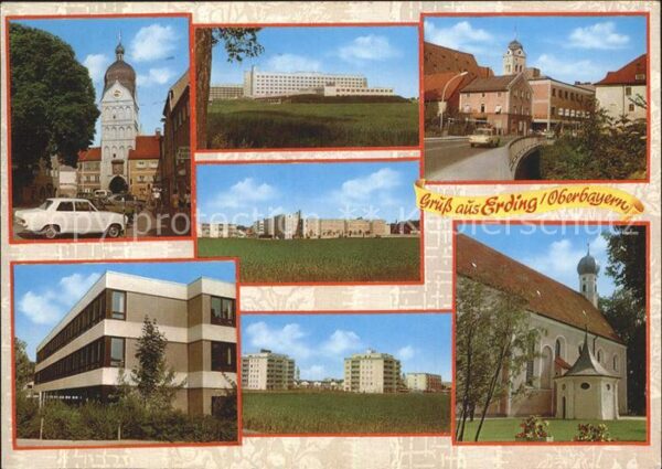Erding Kirche Neubauten Hochhäuser