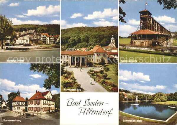Allendorf Bad Sooden Kurhaus Hotel Kurmittelhaus Gradierwerk