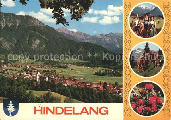 Hindelang und Bad Oberdorf Allgäuer Alpen Trachte