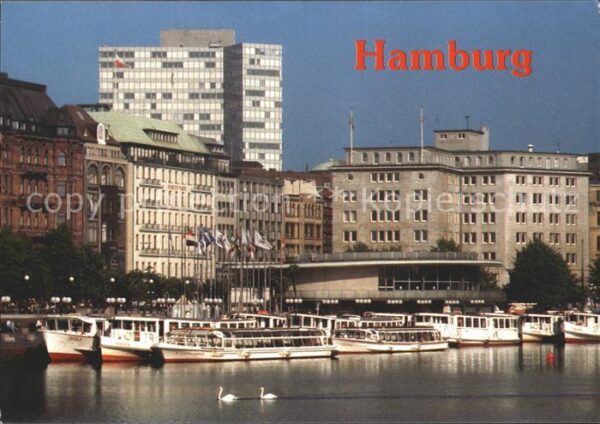 Hamburg Alsterpavillon am Jungfernstieg