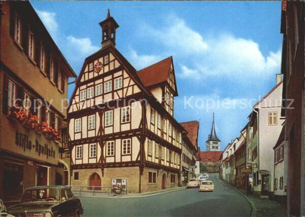 Sindelfingen Altes Rathaus 15. Jhdt. jetzt Stadtmuse