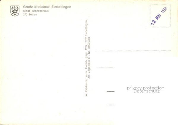 Sindelfingen Städtisches Krankenhaus – Bild 2
