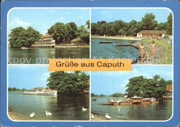 Caputh Gaststätte Am Fährhaus Strandbad MS See
