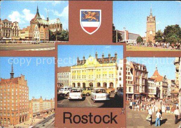 Rostock Ernst Thälmann Platz Kröpeliner Tor Lan
