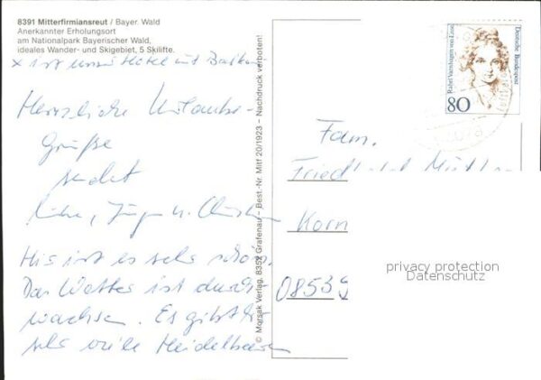 Mitterfirmiansreut Erholungsort Nationalpark Bayerischer W – Bild 2