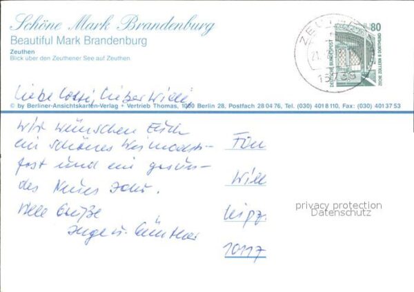 Zeuthen Blick über den Zeuthener See – Bild 2