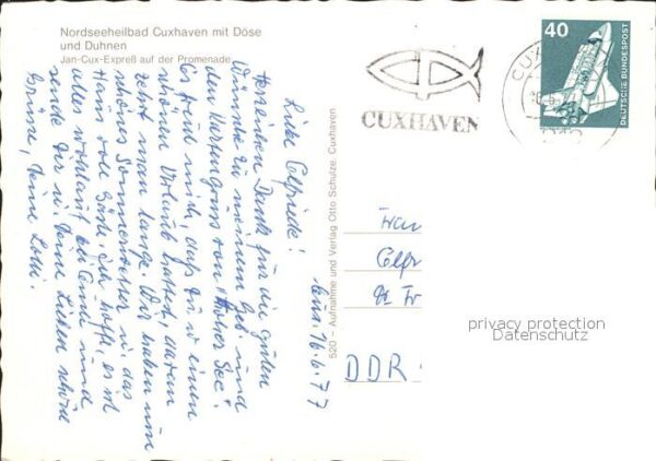 Doese Nordseeheilbad Duhnen Jan Cux Express P – Bild 2