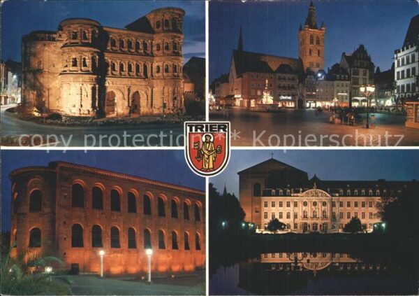 Trier Porta Nigra Hauptmarkt Konstantin Basil