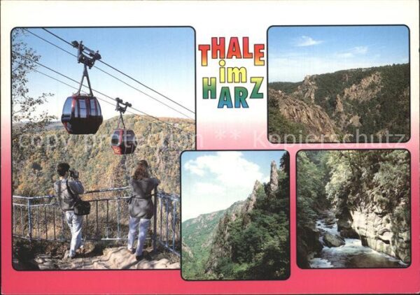 Thale Harz Schwebebahn Aussichtspunkt Felsen Bachl