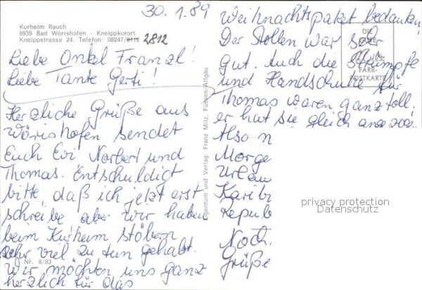 Bad Woerishofen Kurpension Rauch – Bild 2